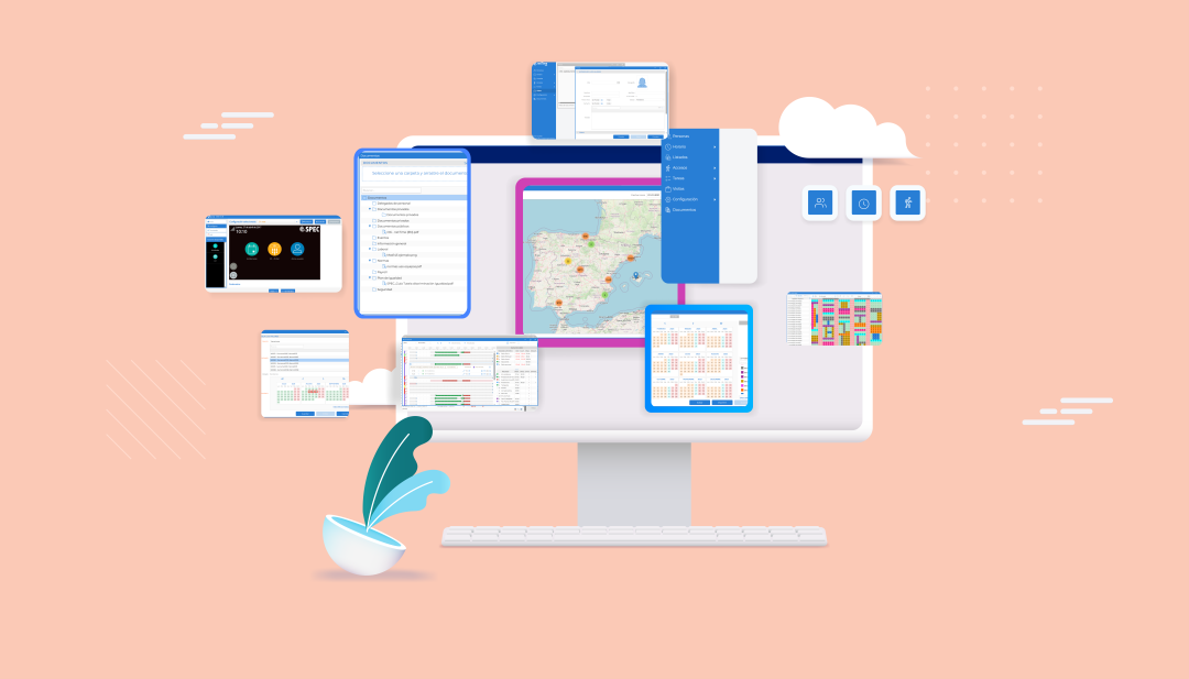 screenshot of netTime one